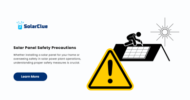 Solar Panel Safety Precautions