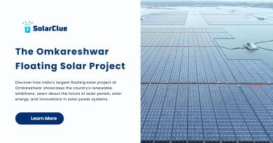 The Omkareshwar Floating Solar Project