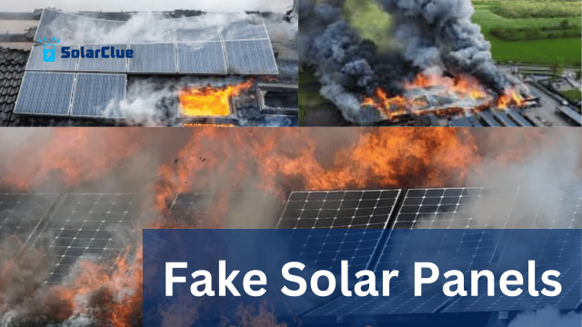 Fake Solar Panels