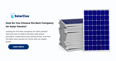 How Do You Choose the Best Company for Solar Panels