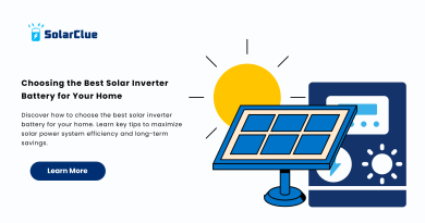 Choosing the Best Solar Inverter Battery for Your Home