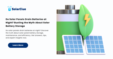 Do Solar Panels Drain Batteries at Night Busting the Myth About Solar Battery Storage