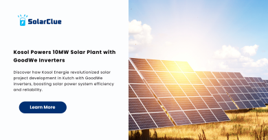Kosol Powers 10MW Solar Plant with GoodWe Inverters