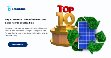 Top 10 Factors That Influence Your Solar Power System Size