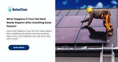 What Happens If Your Flat Roof Needs Repairs After Installing Solar Panels