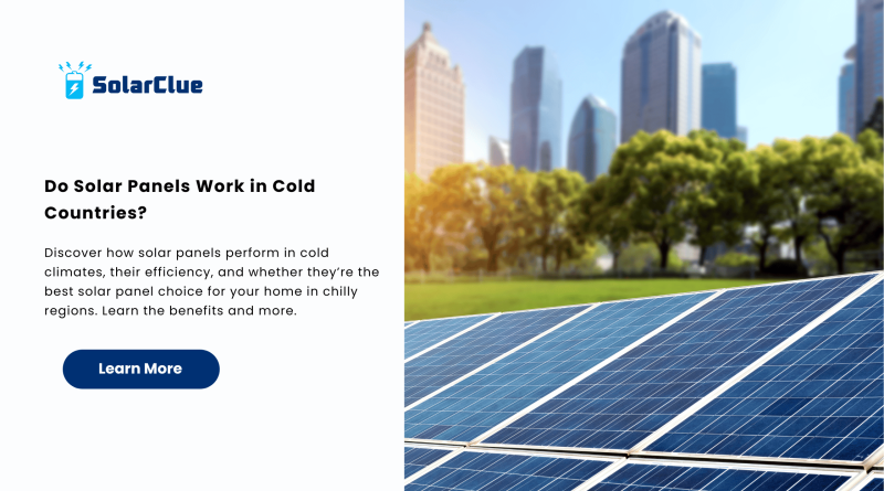 Do Solar Panels Work in Cold Countries..
