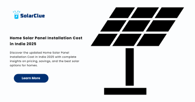 Home Solar Panel Installation Cost in India 2025