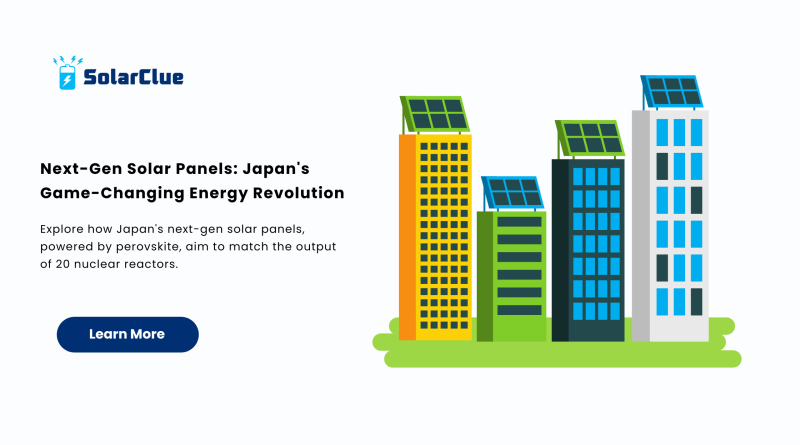 Next-Gen Solar Panels Japan's Game-Changing Energy Revolution