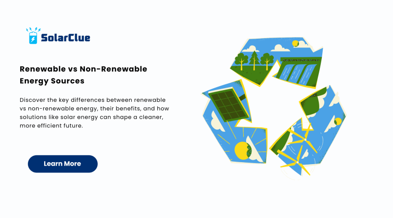 Renewable vs Non-Renewable Energy Sources