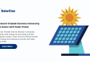 Veeranari Chakali Ilamma University Goes Green with Solar Power