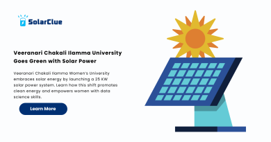 Veeranari Chakali Ilamma University Goes Green with Solar Power
