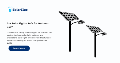 Are Solar Lights Safe for Outdoor Use