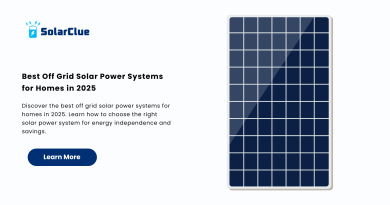 Best Off Grid Solar Power Systems for Homes in 2025