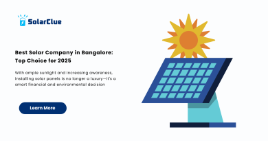Best Solar Company in Bangalore Top Choice for 2025
