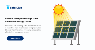 China’s Solar power Surge Fuels Renewable Energy Future