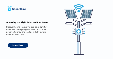 Choosing the Right Solar Light for Home Choosing the Right Solar Light for Home