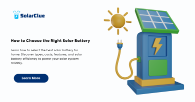 How to Choose the Right Solar Battery