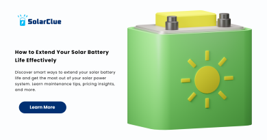 How to Extend Your Solar Battery Life Effectively,