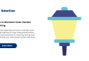 How to Maintain Solar Garden Lighting