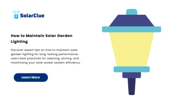 How to Maintain Solar Garden Lighting