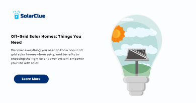 Off-Grid Solar Homes Things You Need