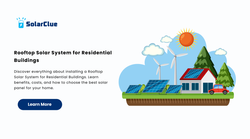 Rooftop Solar System for Residential Buildings