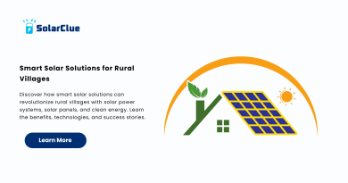 Smart Solar Solutions for Rural Villages