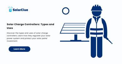 Solar Charge Controllers Types and Uses