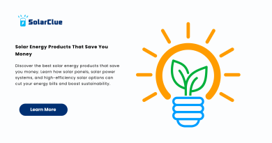 Solar Energy Products That Save You Money
