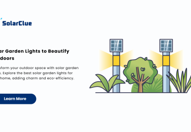 Solar Garden Lights to Beautify Outdoors