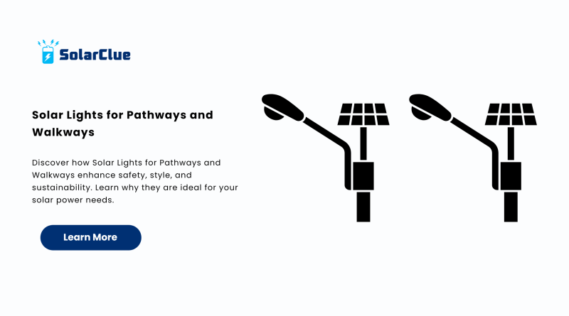 Solar Lights for Pathways and Walkways