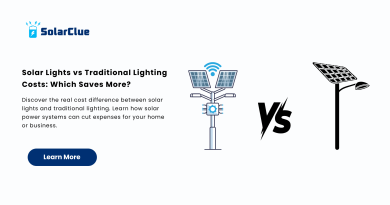 Solar Lights vs Traditional Lighting Costs Which Saves More.