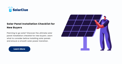 Solar Panel Installation Checklist for New Buyers