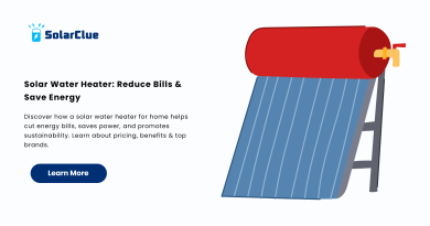 Solar Water Heater Reduce Bills & Save Energy