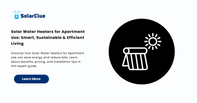 Solar Water Heaters for Apartment Use Smart, Sustainable & Efficient Living