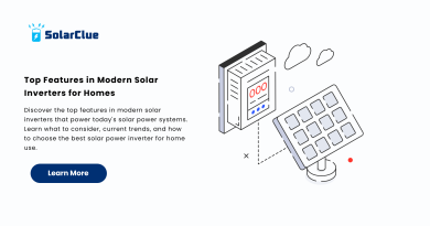 Top Features in Modern Solar Inverters for Homes....