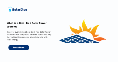 What is a Grid-Tied Solar Power System