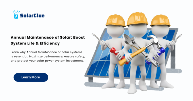 Annual Maintenance of Solar Boost System Life & Efficiency