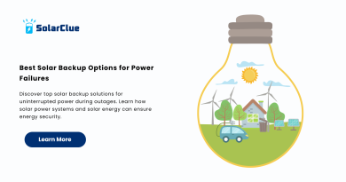 Best Solar Backup Options for Power Failures