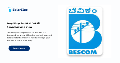 Easy Ways for BESCOM Bill Download and View Easy Ways for BESCOM Bill Download and View