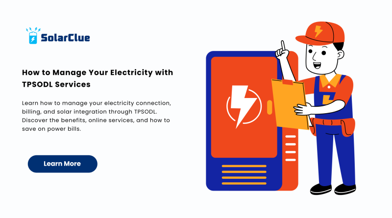 How to Manage Your Electricity with TPSODL Services