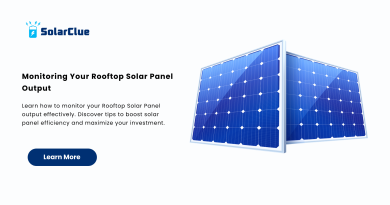 Monitoring Your Rooftop Solar Panel Output