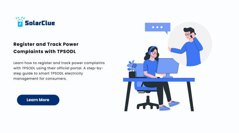Register and Track Power Complaints with TPSODL