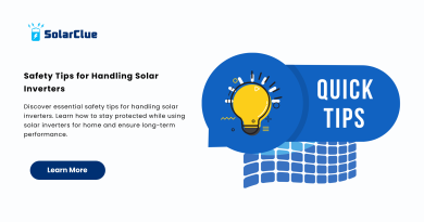 Safety Tips for Handling Solar Inverters