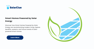 Smart Homes Powered by Solar Energy