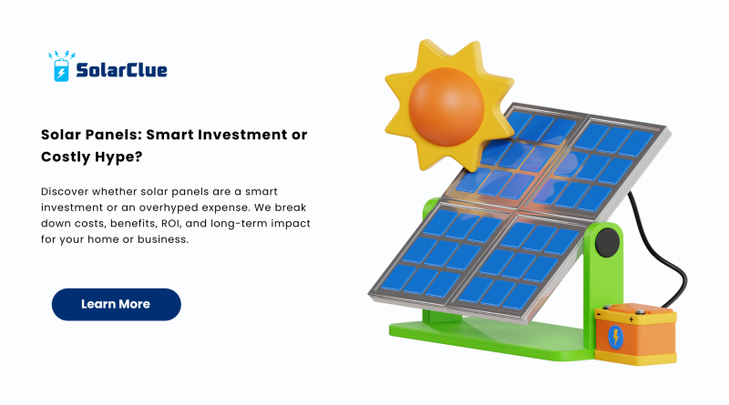Solar Panels Smart Investment or Costly Hype