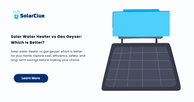 Solar Water Heater vs Gas Geyser Which Is Better.