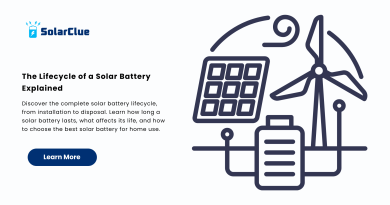 The Lifecycle of a Solar Battery Explained