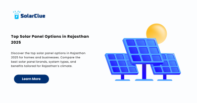 Top Solar Panel Options in Rajasthan 2025