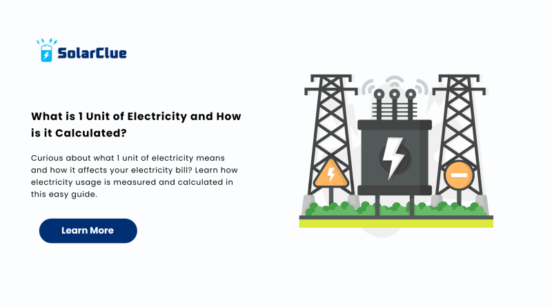 What is 1 Unit of Electricity and How is it Calculated